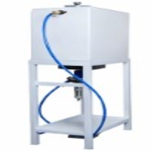 Industrial Dia Blaster Machine - Mild Steel, 380x180x270 Mm | Semi-automatic, Hydraulic Power, Cnc Technology, Galvanized Surface Treatment, Warranty Included