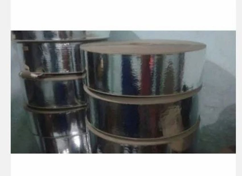 Paper Plate Raw Material - Color: Silver