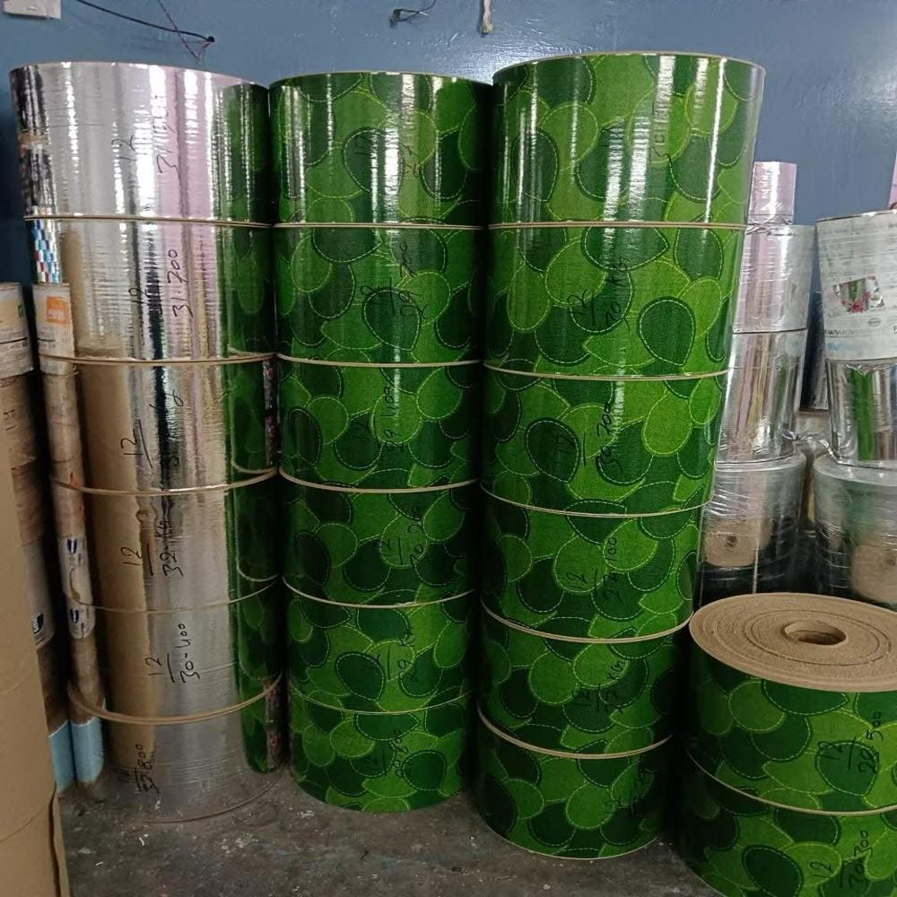 Paper Plate Raw Material - Color: Silver
