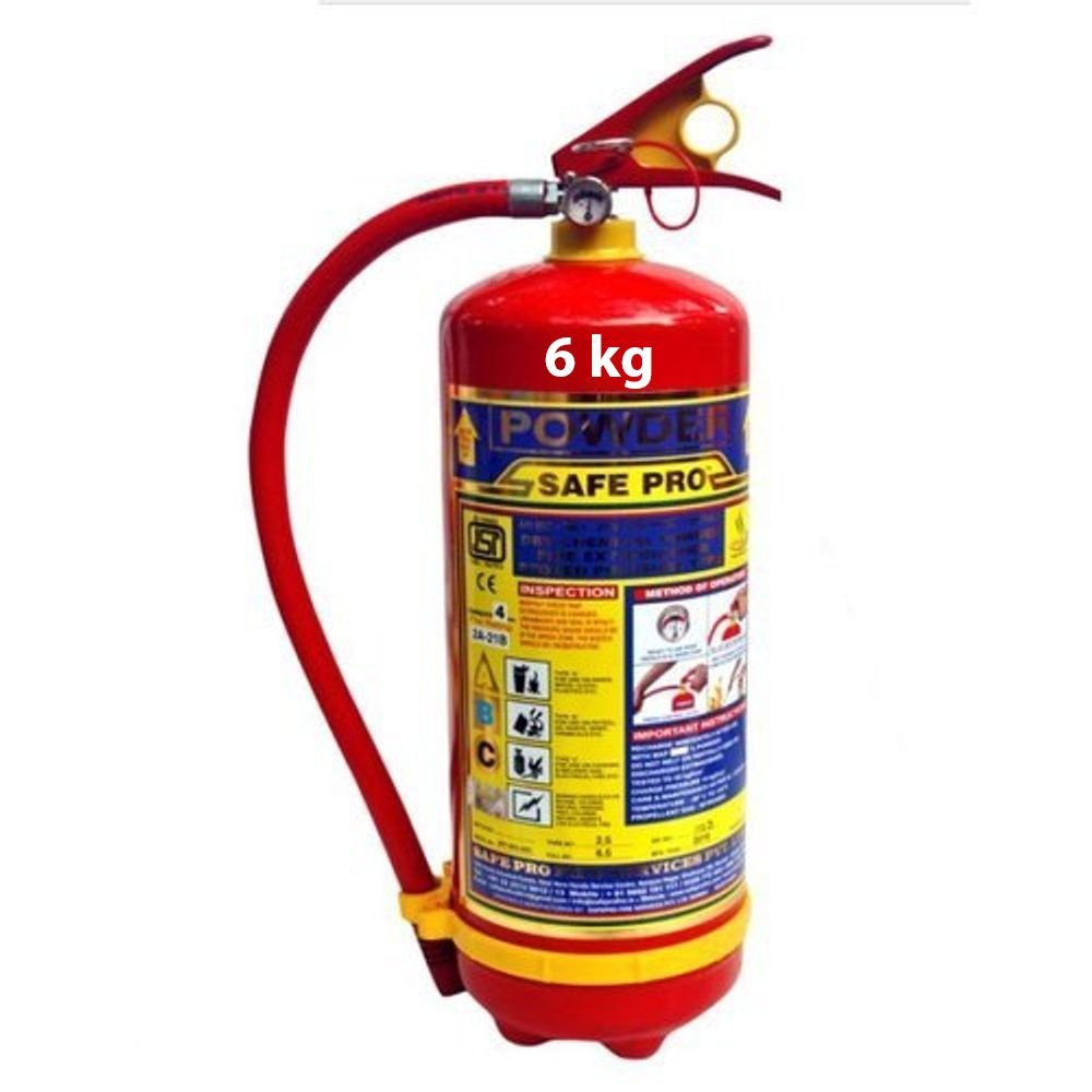 Portable Fire Extinguisher - Color: Red
