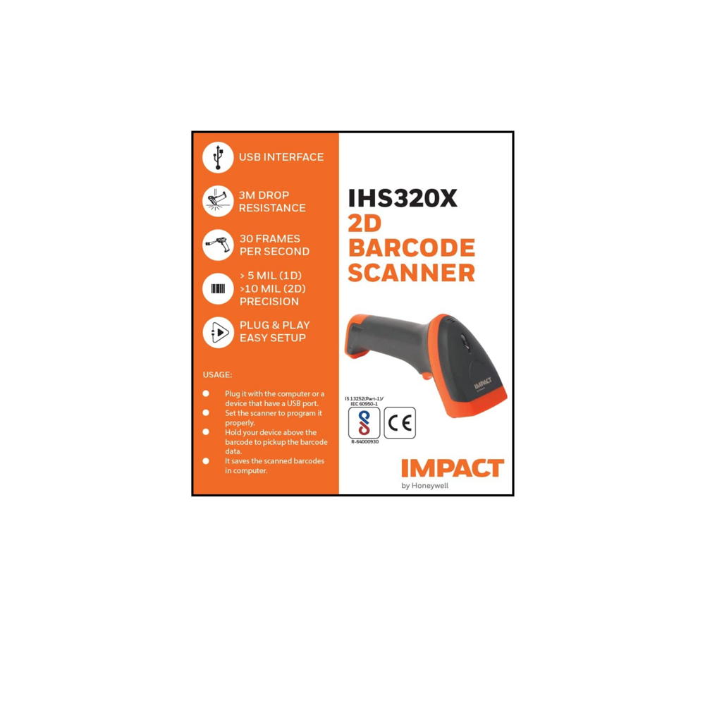 Honeywell IHS320X 2D Barcode Scanner