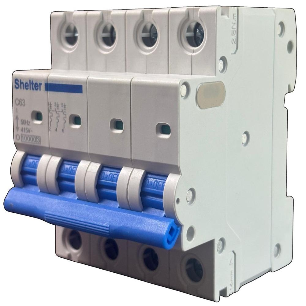 Shelter FP 63A AC MCB