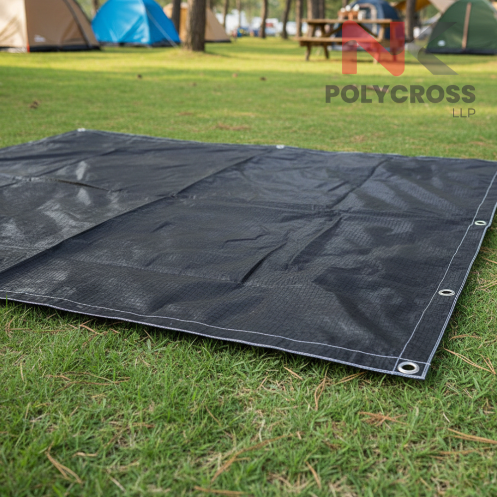 Camping Ground Sheet - Color: Blue at 295.00 INR in Ahmedabad
