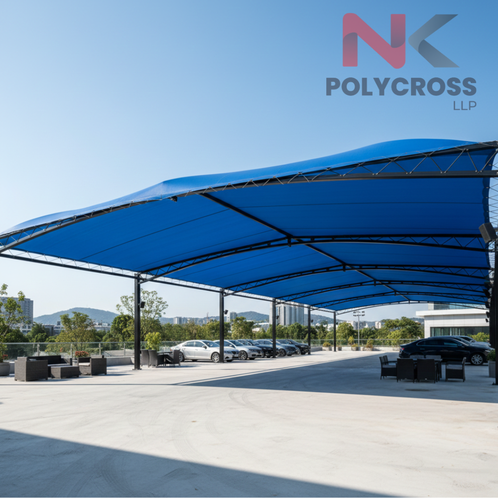 Outdoor Awning Fabric - Color: Blue