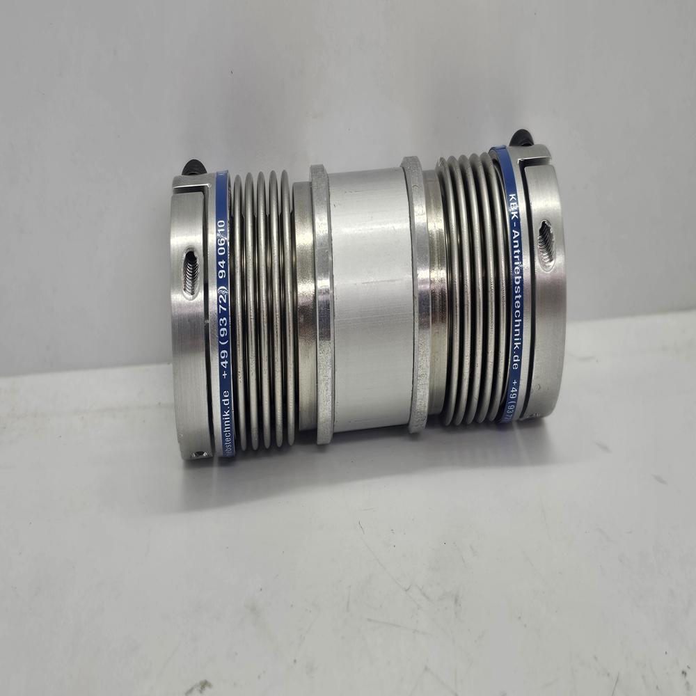 LINE SHAFT WITH METAL BELLOW COUPLINGS