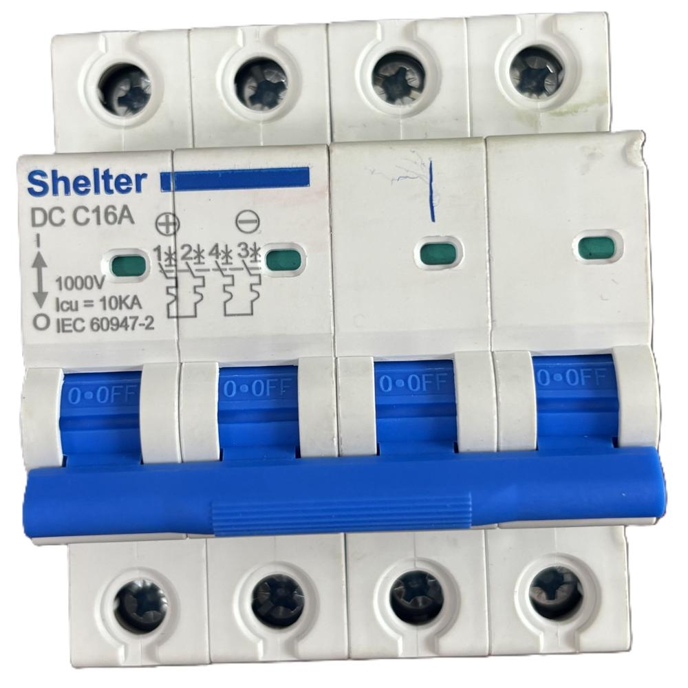 Shelter FP 16A 1000v MCB