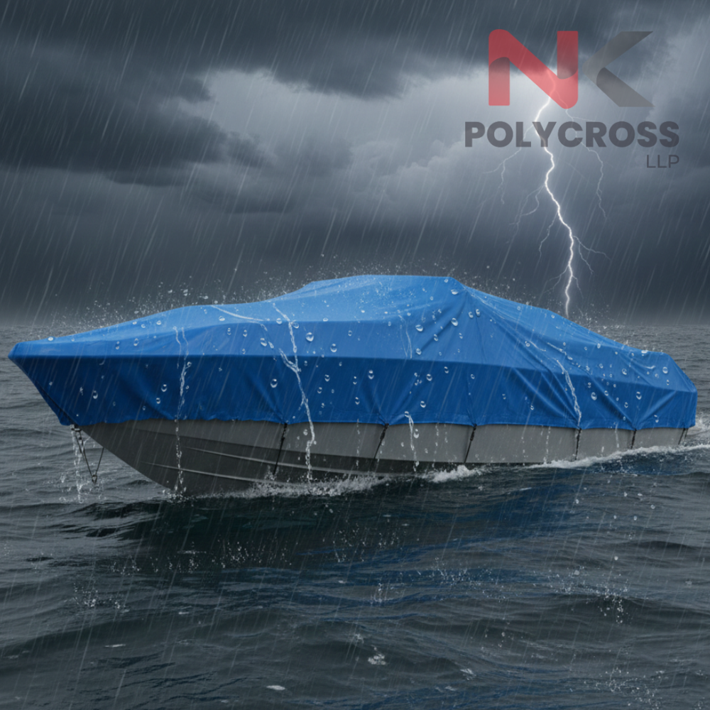 Boat Cover - Application: Daily Outdoor Parking Apartment & Society Parking Showroom Vehicle Protection Long-term Scooter Storage Open Parking Areas