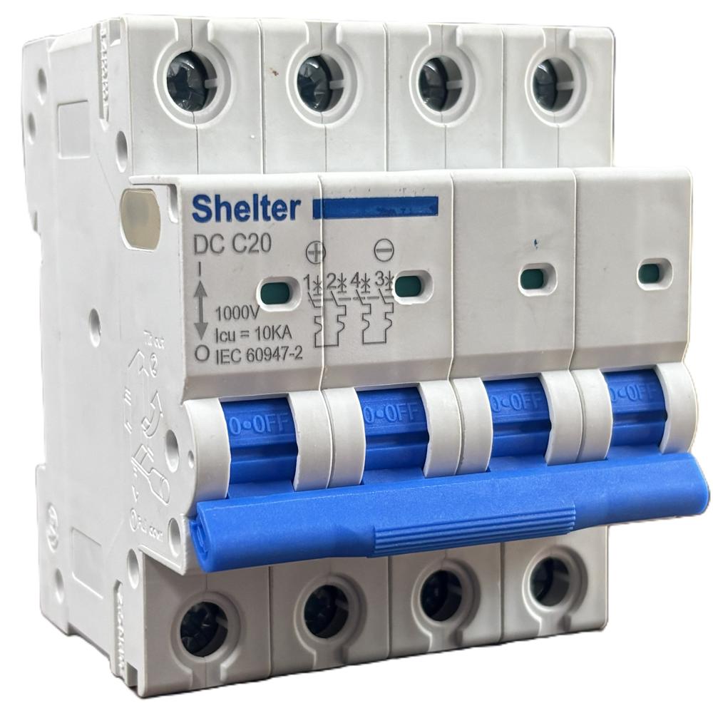 Shelter FP 20A 1000v MCB