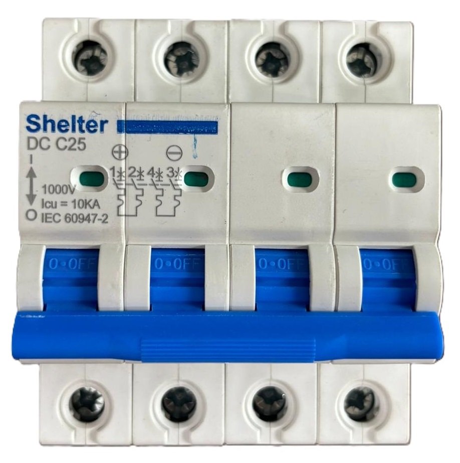 Shelter FP 25A 1000v MCB