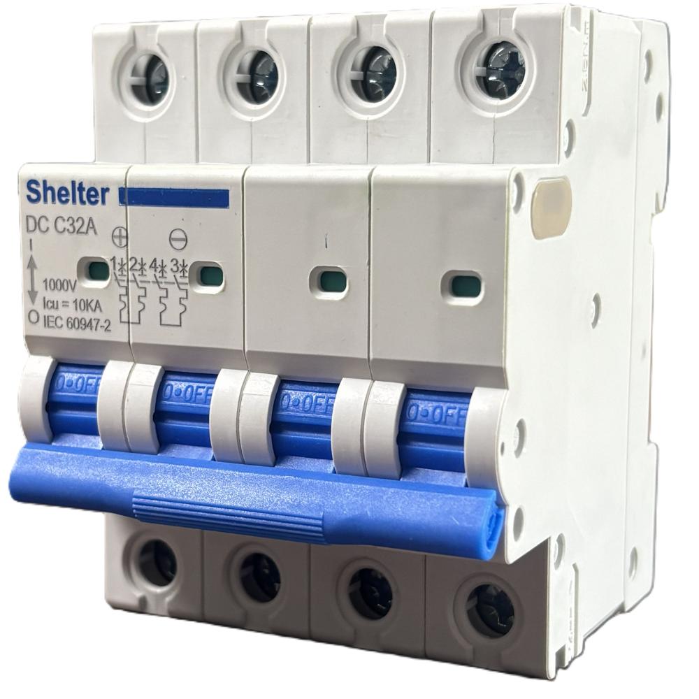 Shelter FP 32A 1000v MCB