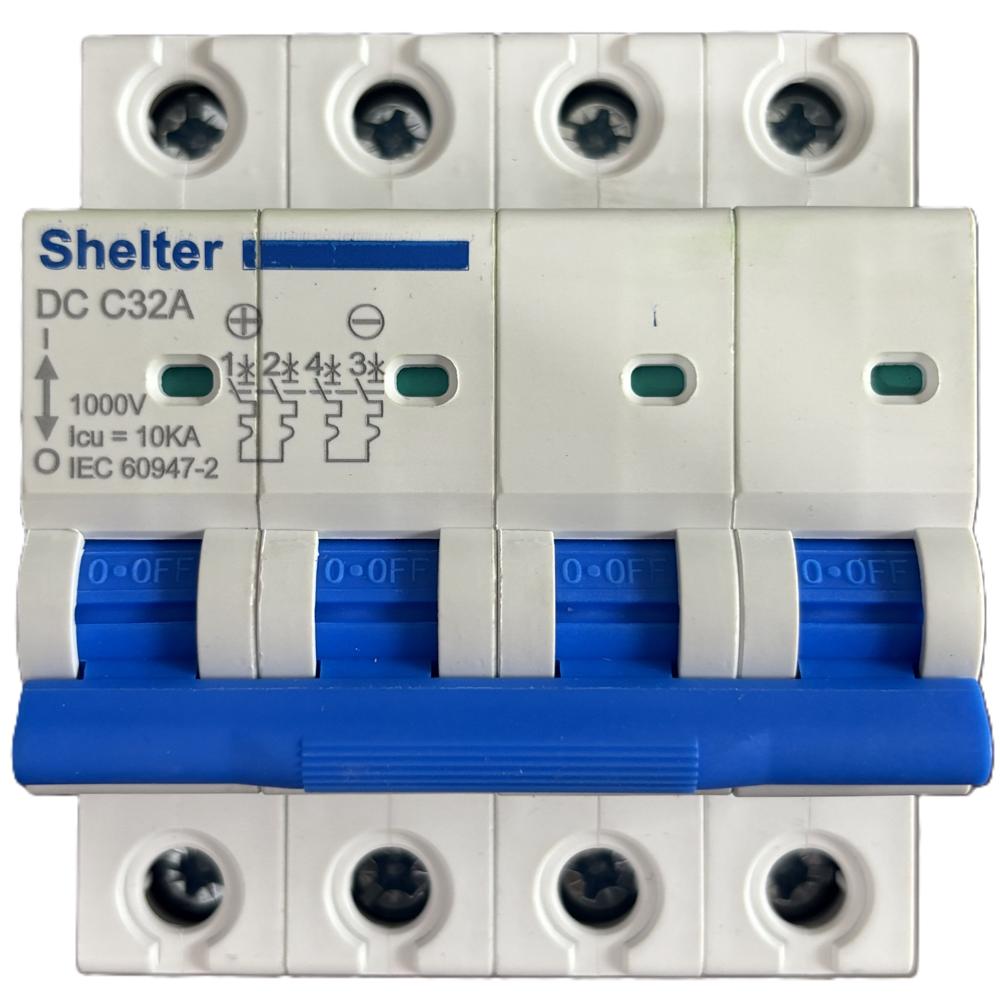 Shelter FP 32A 1000v MCB