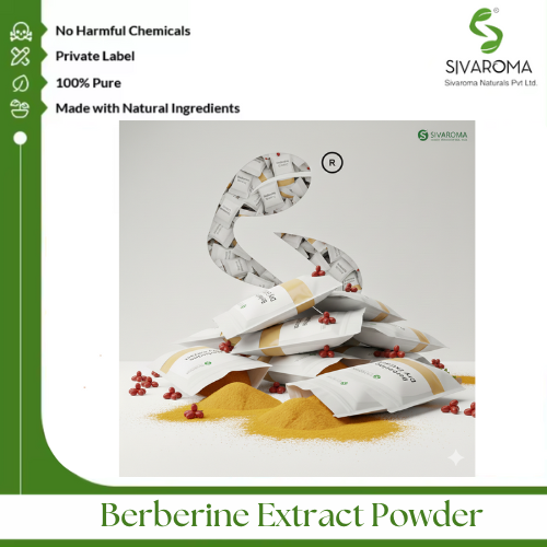 Berberine Extract Powder - Color: Bright Yellow To Yellow-brown