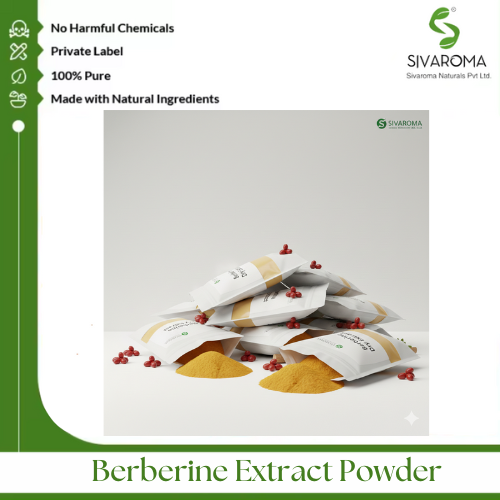 Berberine Extract Powder - Color: Bright Yellow To Yellow-brown