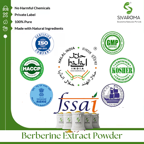 Berberine Extract Powder - Color: Bright Yellow To Yellow-brown