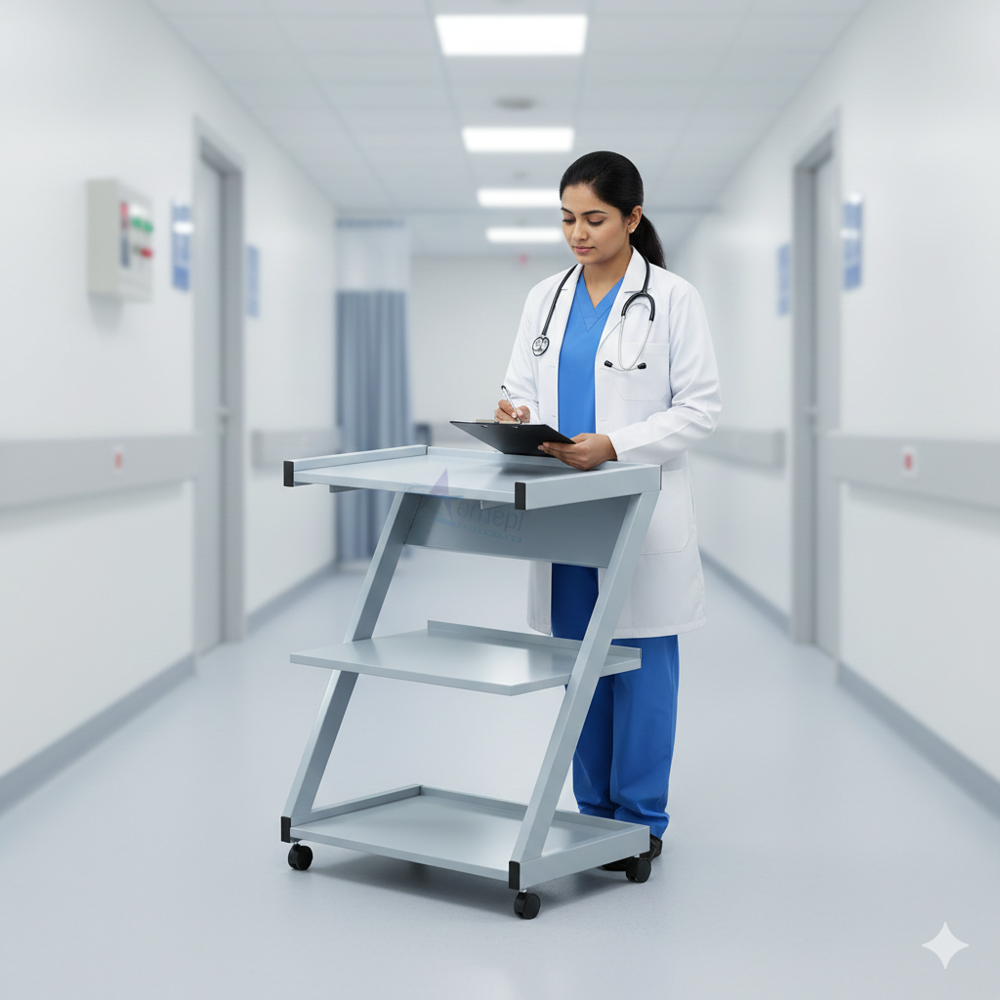 Z Shape Trolley - Application: Hospitals