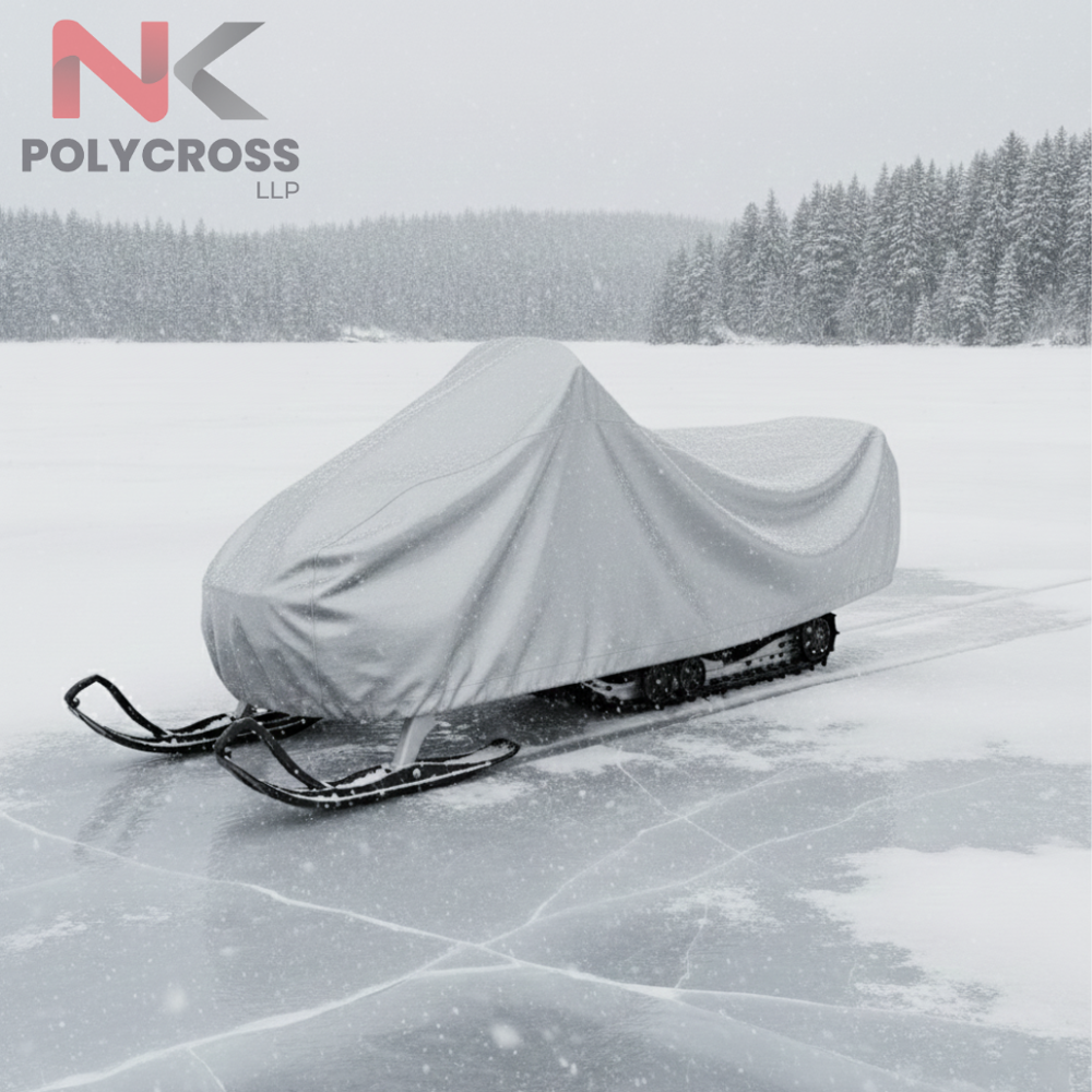 Snowmobile Cover - Application: Outdoor Storage Protection (Snow