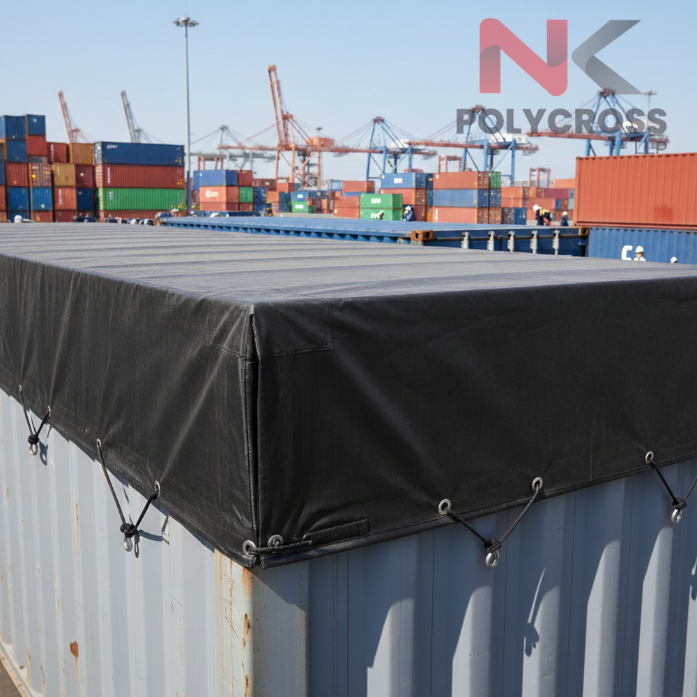 Container Roof Cover - Color: Blue