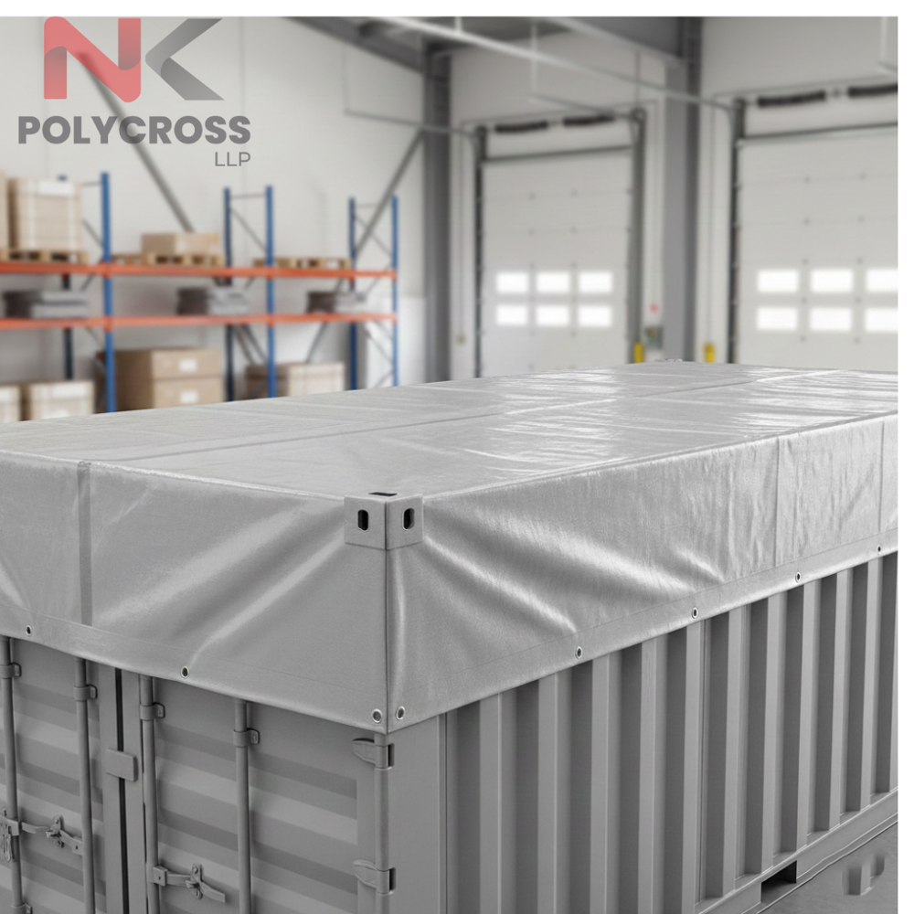 Container Roof Cover - Color: Blue