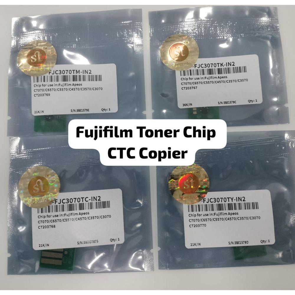 FUJIFILM TONER CHIP CTC COPIER C7070 / C6570 / C5570 / C4570 / C3570 / C3070 / CT203767