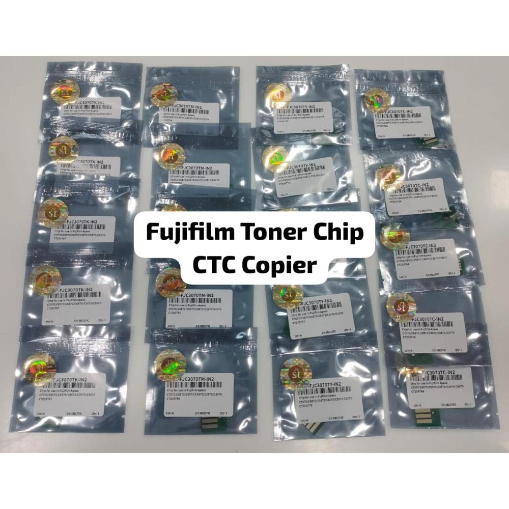 FUJIFILM TONER CHIP CTC COPIER C7070 / C6570 / C5570 / C4570 / C3570 / C3070 / CT203767