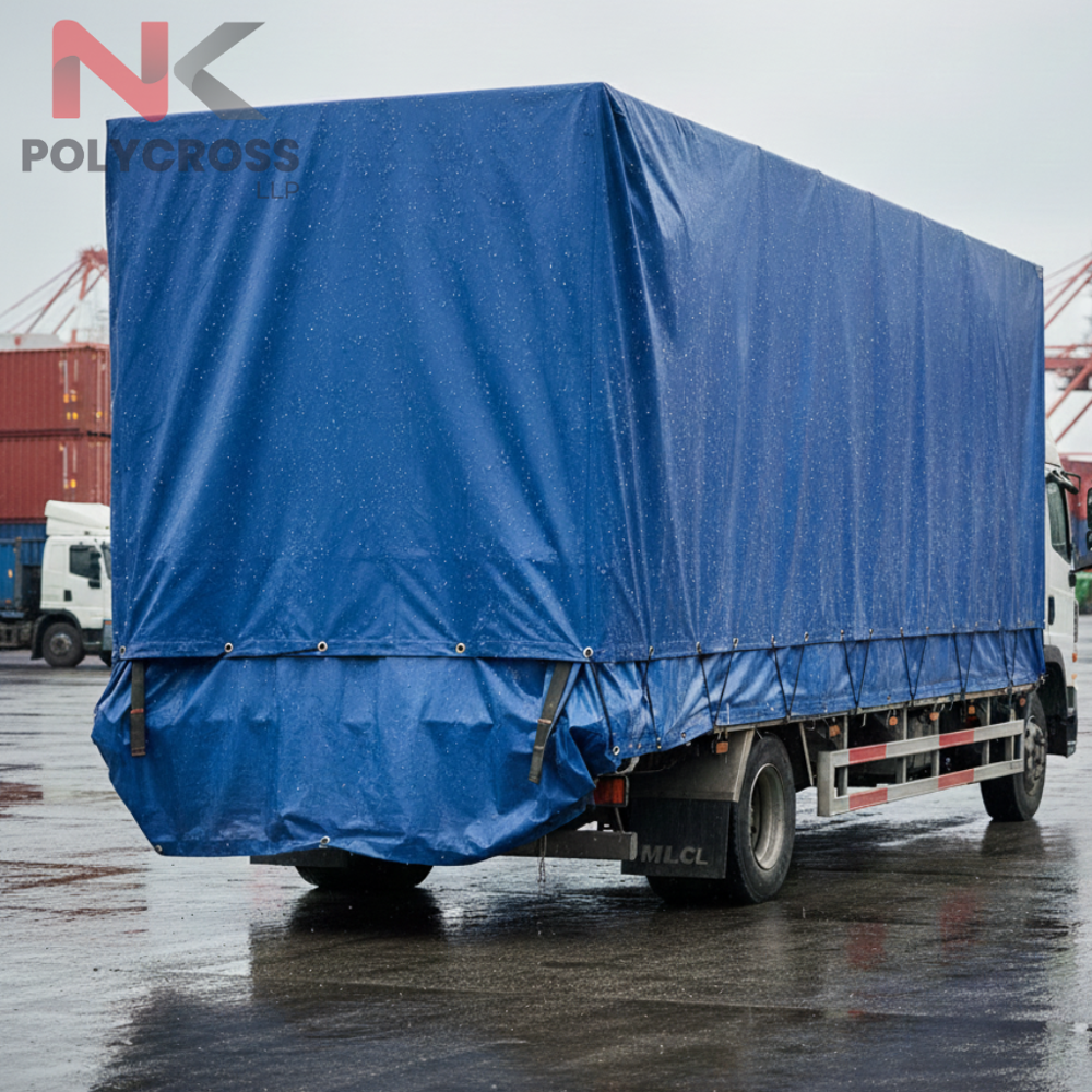 Export Goods Wrap - Color: Blue