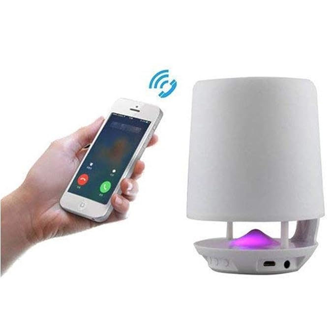 Pen Holder Bluetooth Speaker with LED Mood Lighting