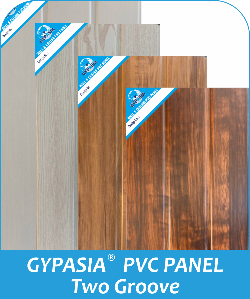 GYPASIA PVC Panel Two Groove Design 2013