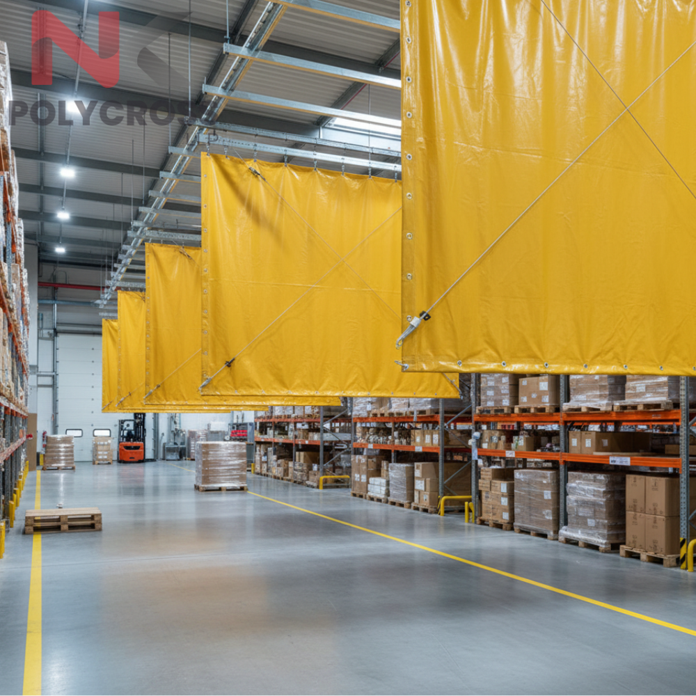 Warehouse Partition Sheet - Color: Blue