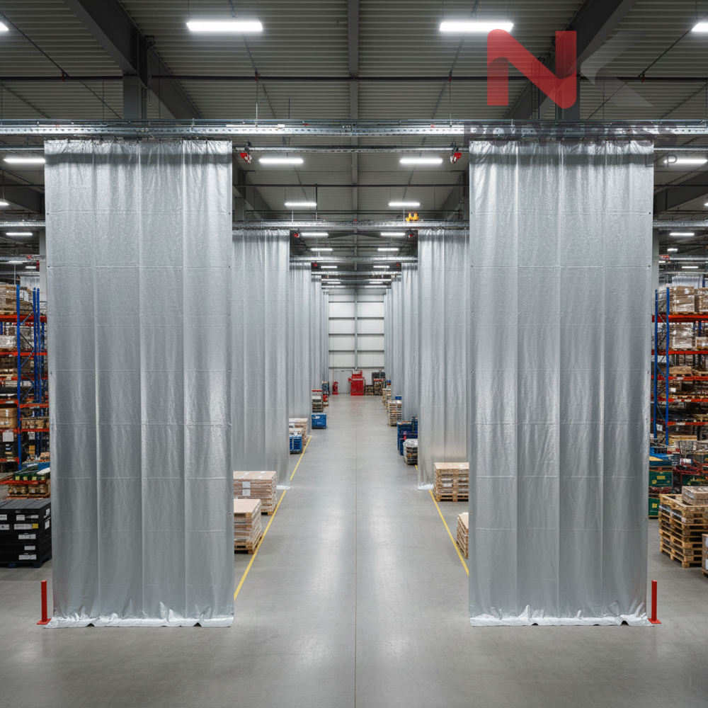 Warehouse Partition Sheet - Color: Blue