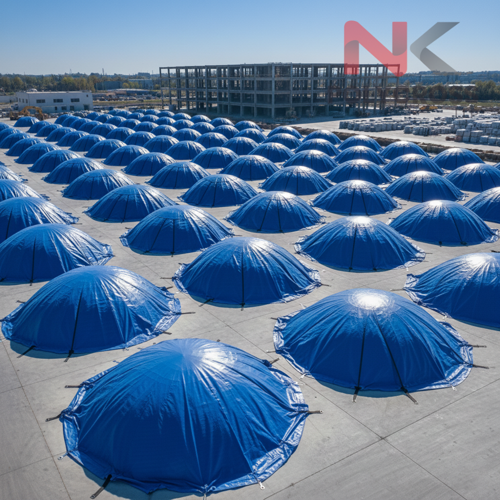 Cement Protection Cover - Color: Blue