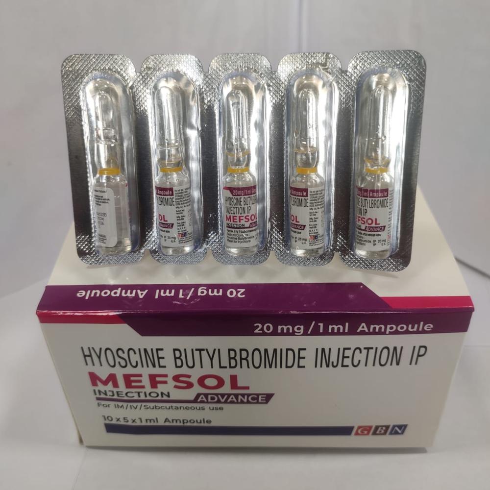 20mg Hyoscine Butylbromide Injection