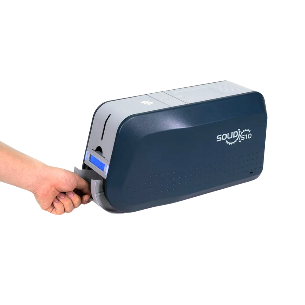 Idp Solid 510d Double Side Pvc Id Card Printer - Automatic Grade: Automatic