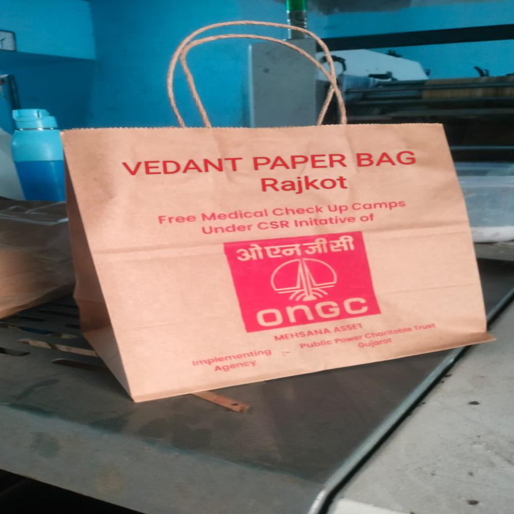 Customized Printed Paper Bag - Color: Multicolour