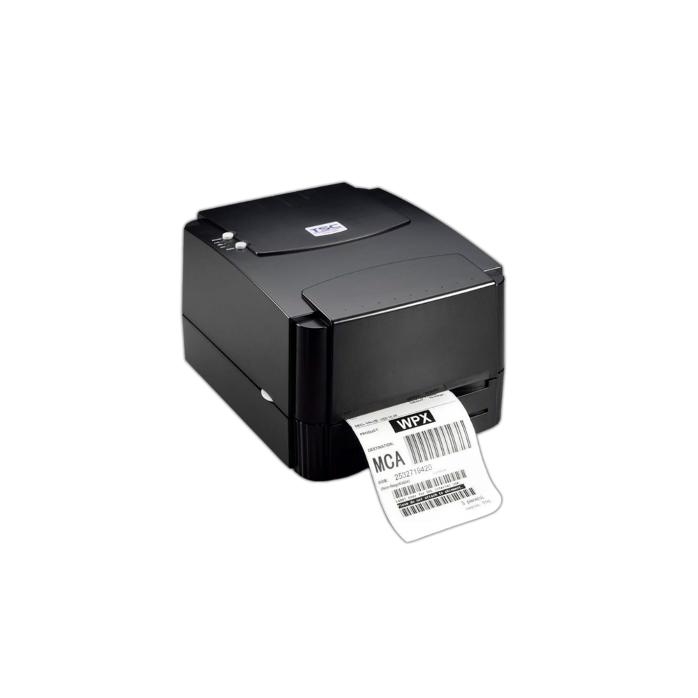 Tsc Ttp 244 Pro Barcode Label Printer - Plastic Build, 220 Voltage | Automatic Operation, New Condition