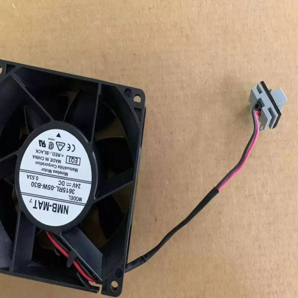 NMB-MAT 3615RL-05W-B30 Axial Fan 24V-0.53A DC Brushless Air Cooling Fan 5000 RPM 9238mm 2Wire
