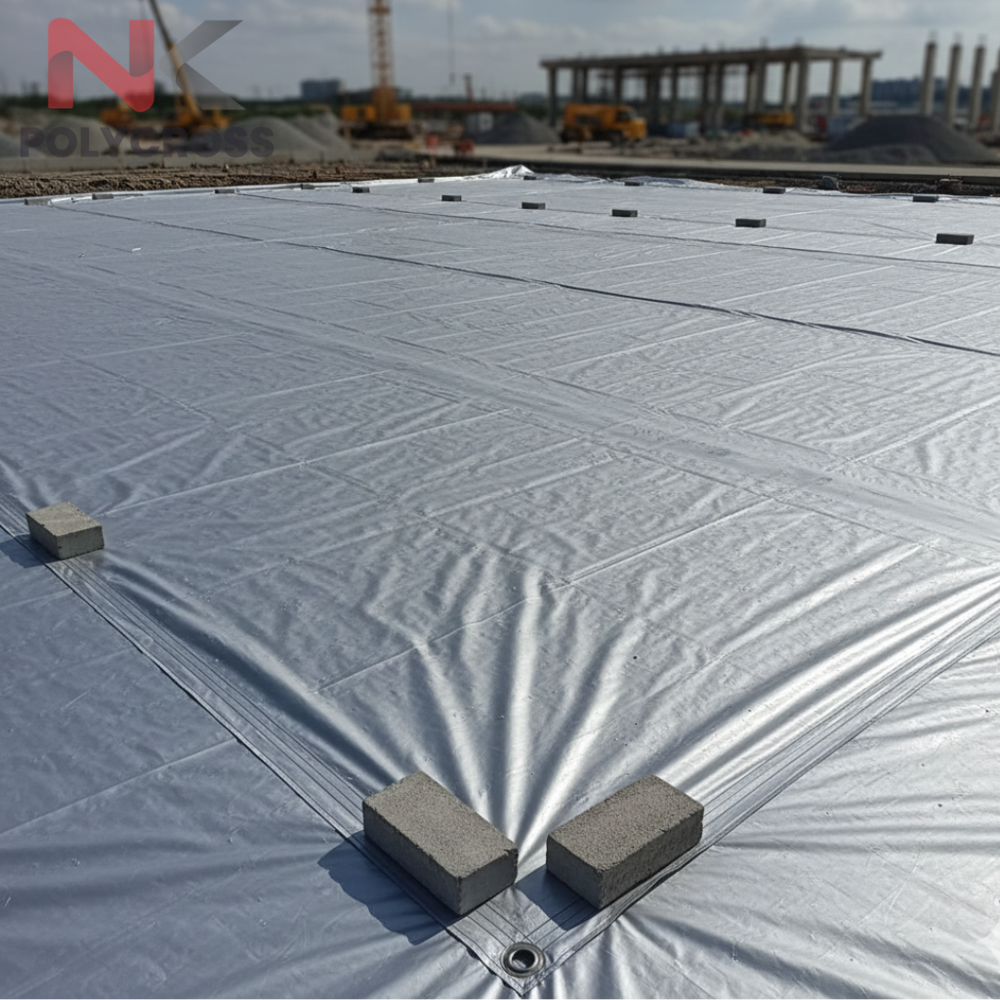 Concrete Curing Sheet - Color: Blue