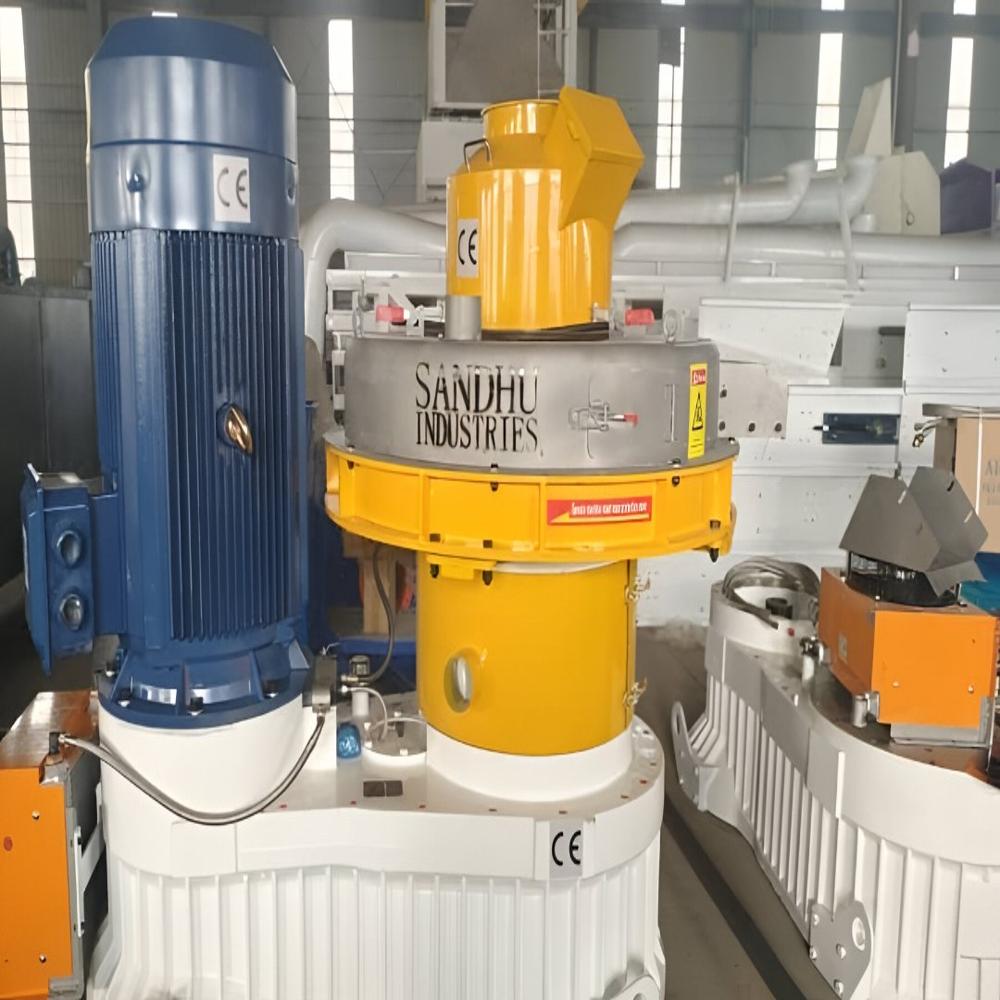 Vertical Ring Die Pellet Machine - Automatic Grade: Automatic