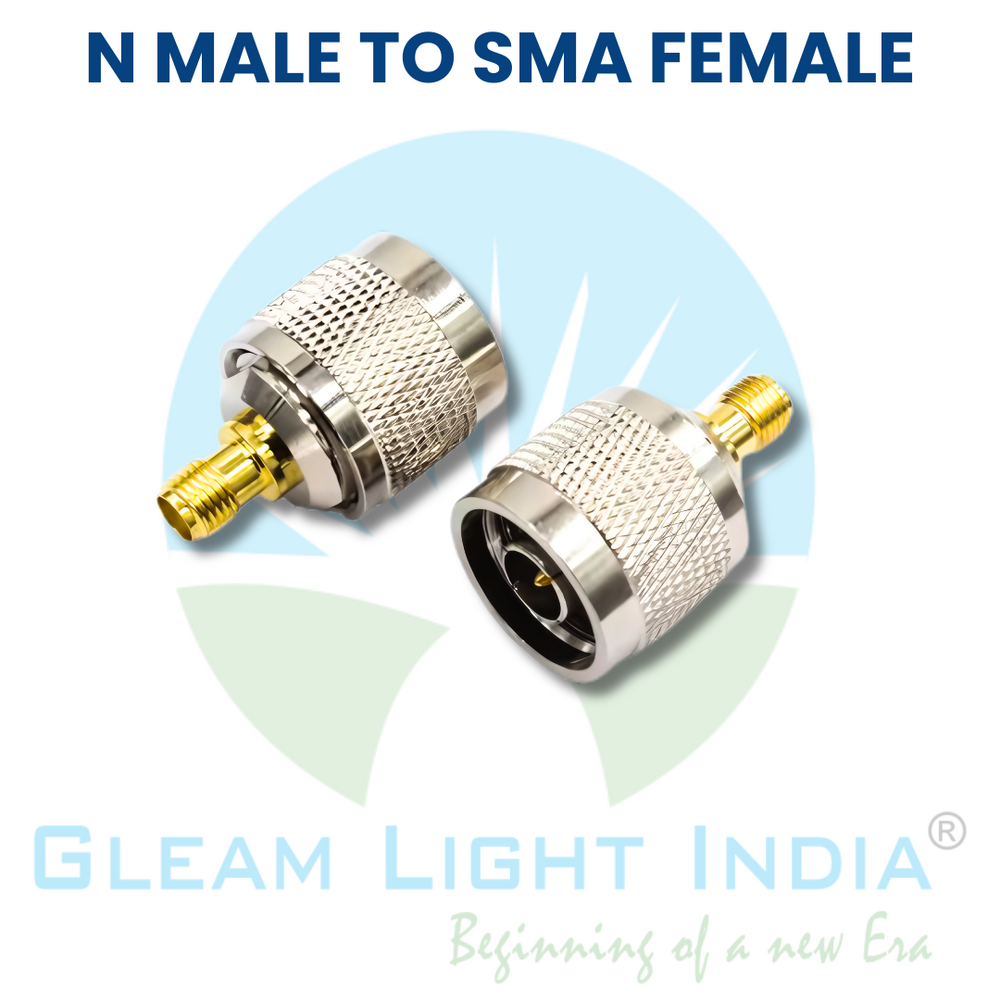 RF Adapter N Male to SMA Female