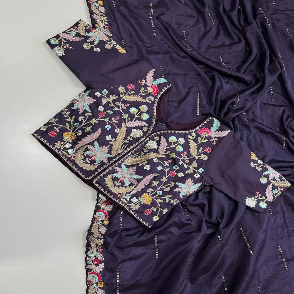 Stylish Fancy Wedding Wear Saree