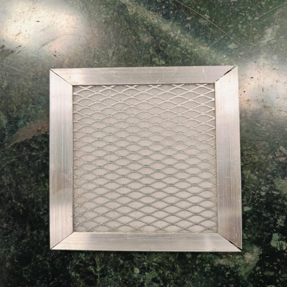Electrical Panel Air Filter - Color: Silver