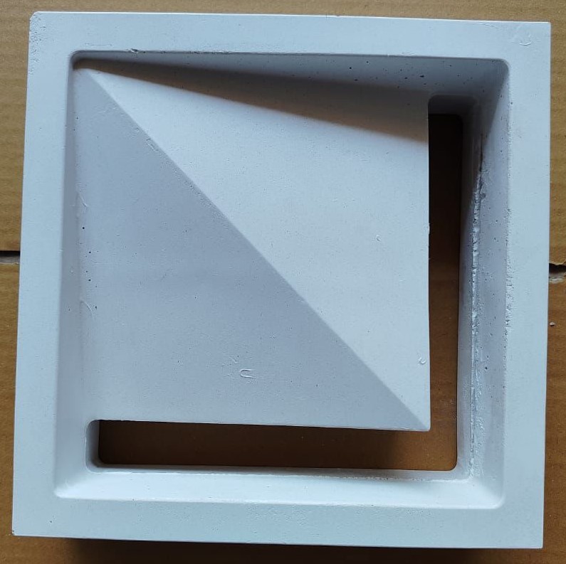 Zebra White Cement Jali - Capacity: 200 Kg
