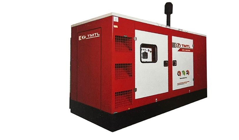 Eicher Silent Dg Set - Color: Red