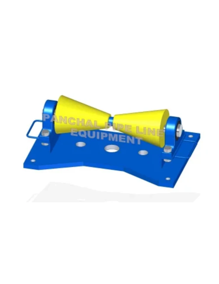 Paint Coated Pipe Roller Support - Color: Customized