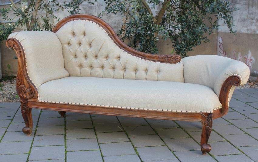 Premium Hand-Crafted Teak Wood Couch Sofa - Luxury Solid Wood Settee with Customizable Finish & Fabric by Elegant Wood Art