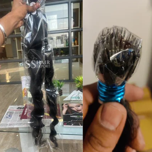 Nano Bead Ring Hair Extensions Remy Human Hair Women 100gm 18-36in