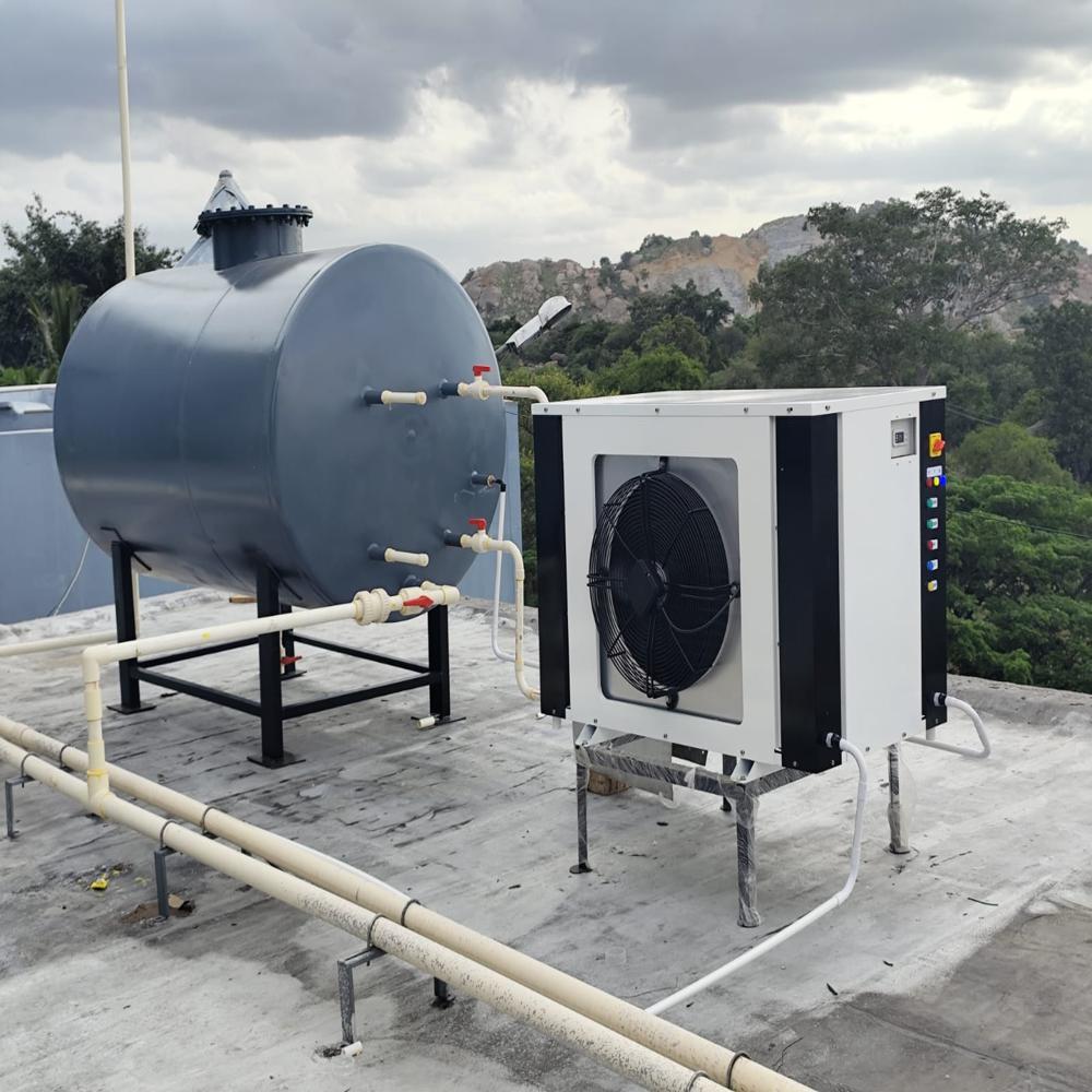 1000 L Ms Heat Pump Hot Water Storage Tank - Dimension (l*w*h): 5 X 2 Ft Millimeter (mm)