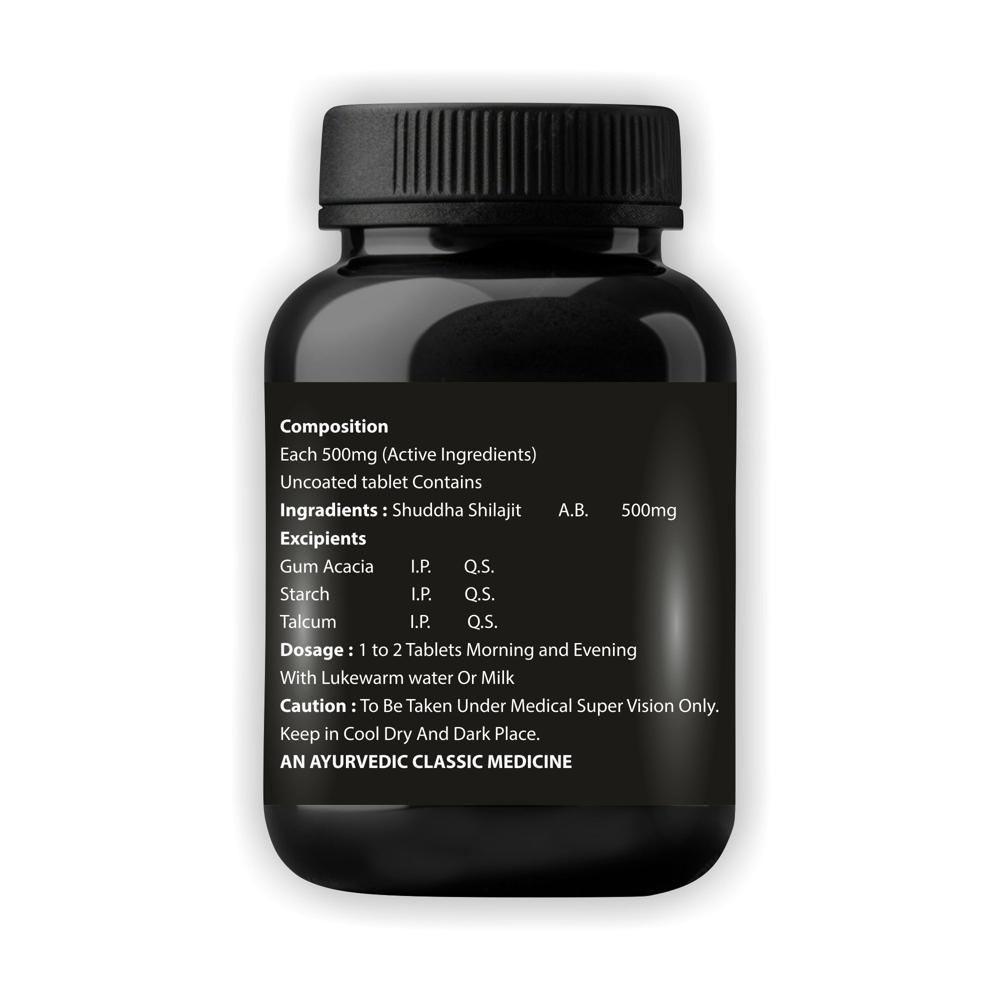 Shuddha Shilajit Tab - Age Group: For Infants