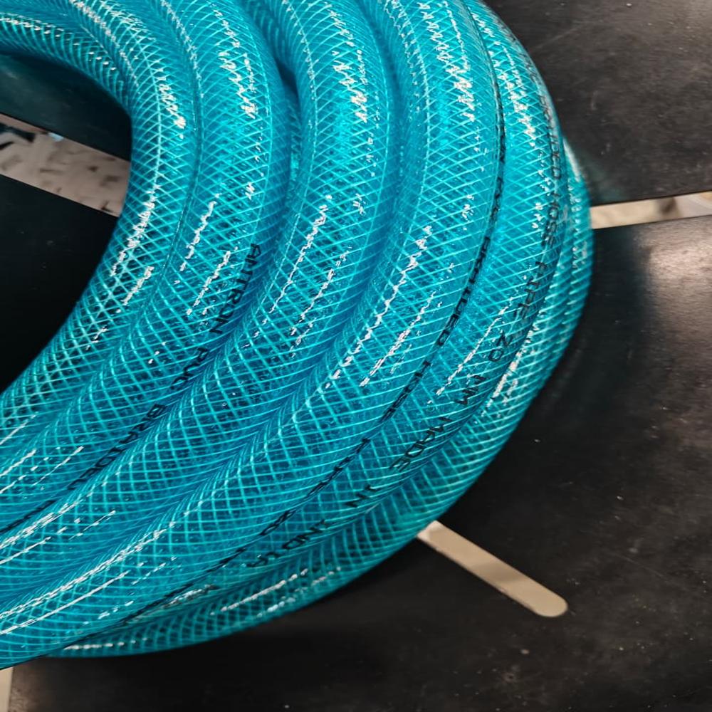 Pvc Braided Hose Pipe - Color: Transparent