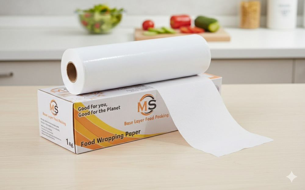 White Butter Paper Roll