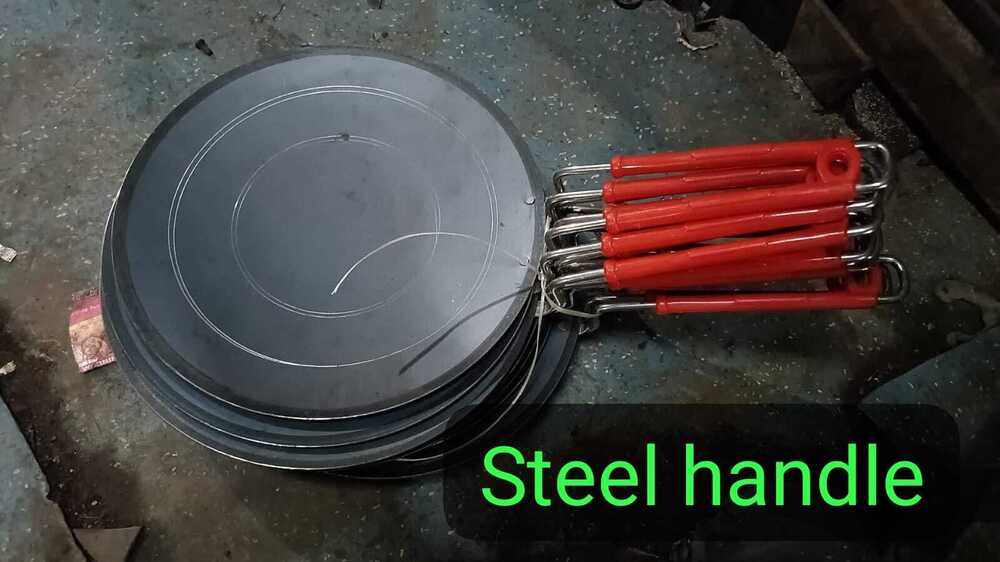स्टील हैंडल तवा